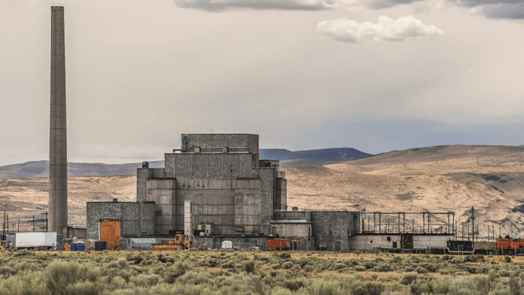 The Hanford, Washington Nuclear Site. Image courtesy U.S. Department of Energy.