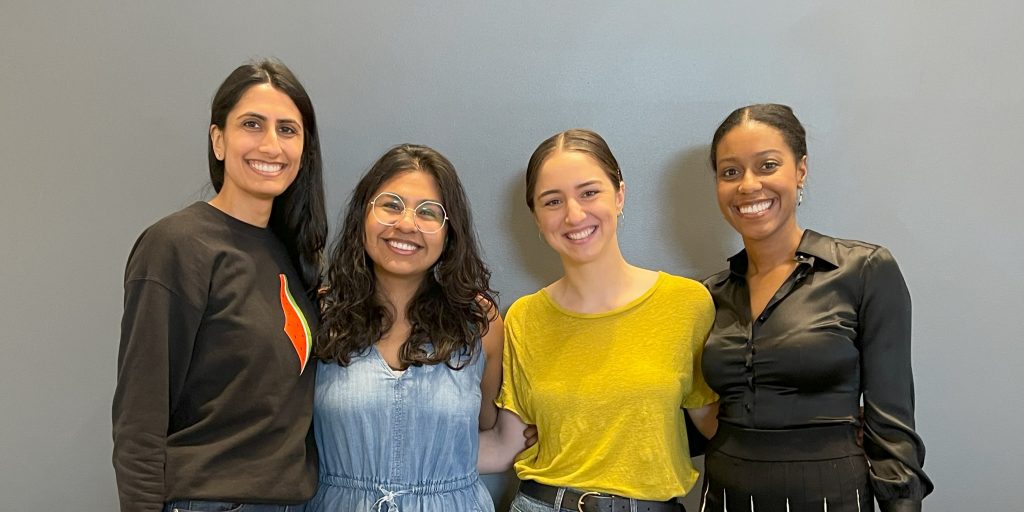 Ammarah Mahmud, Erica Chavez Santos, Anna Localio, and Shanise Owens