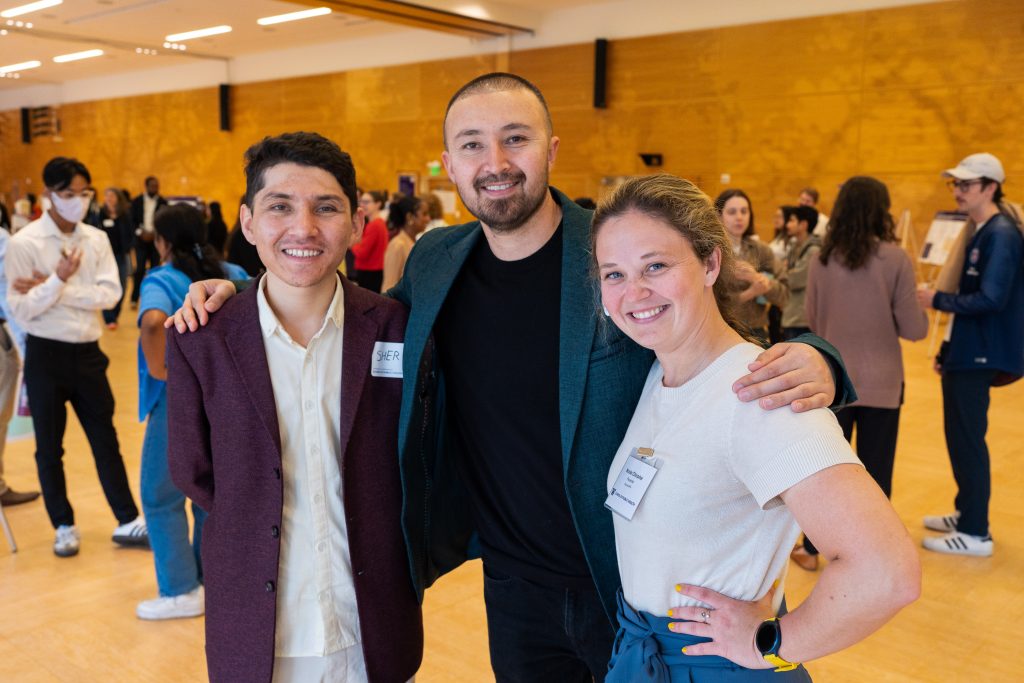 Ehsan Shayegan, Porsesh founder, and Nicole Chicoine